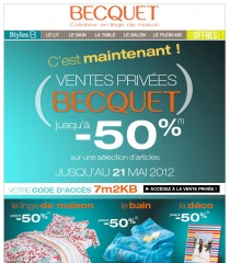Newsletter Becquet 150512