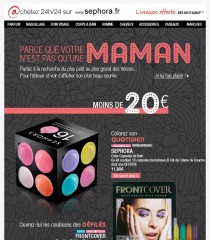 Newsletter Sephora 160512