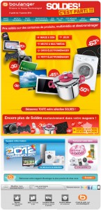 Newsletter Boulanger 110112